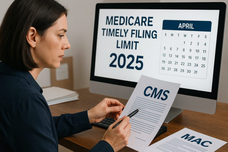 Medicare Timely Filing Limit 2025 | Updated CMS & MAC Rules