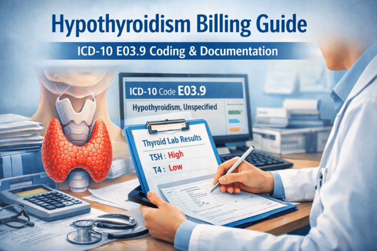Hypothyroidism ICD-10 E03.9: Coding, CPTs & Billing Guide