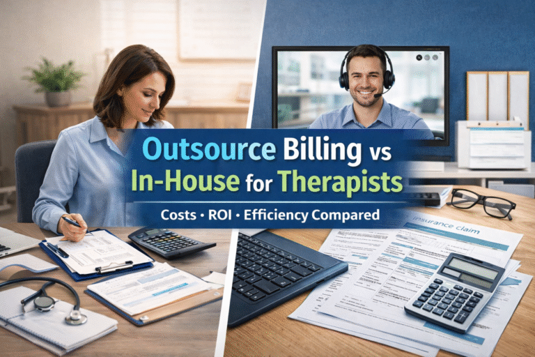 Outsource Billing vs In-House for Therapists | Costs & ROI