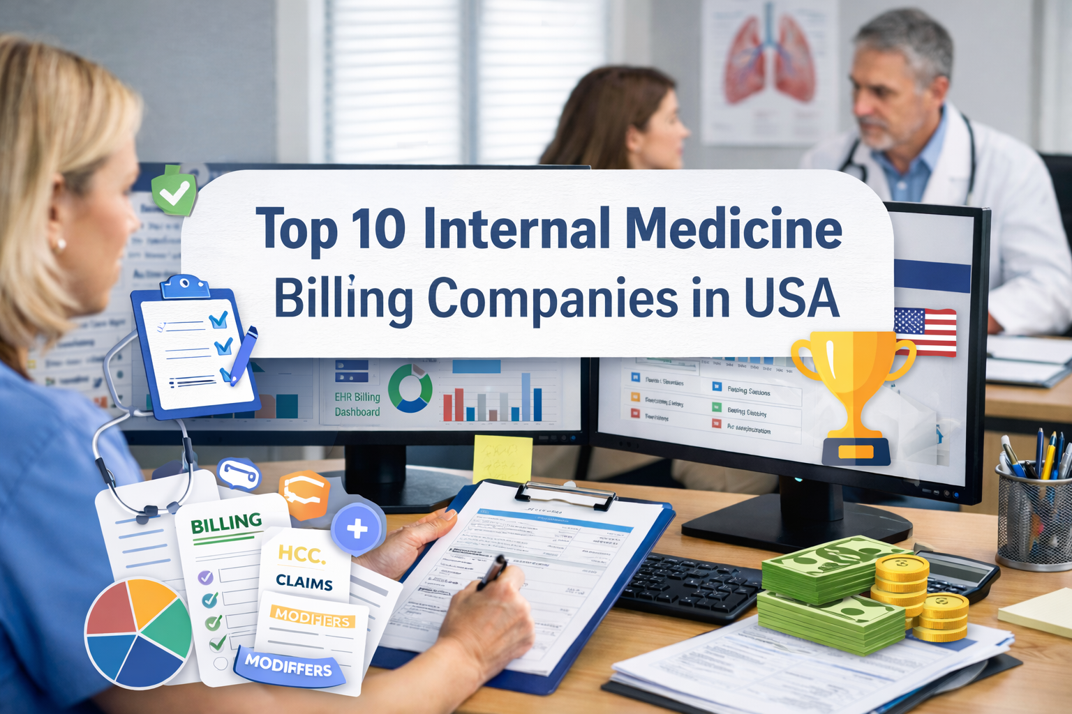 Top 10 Internal Medicine Medical Billing Companies in USA
