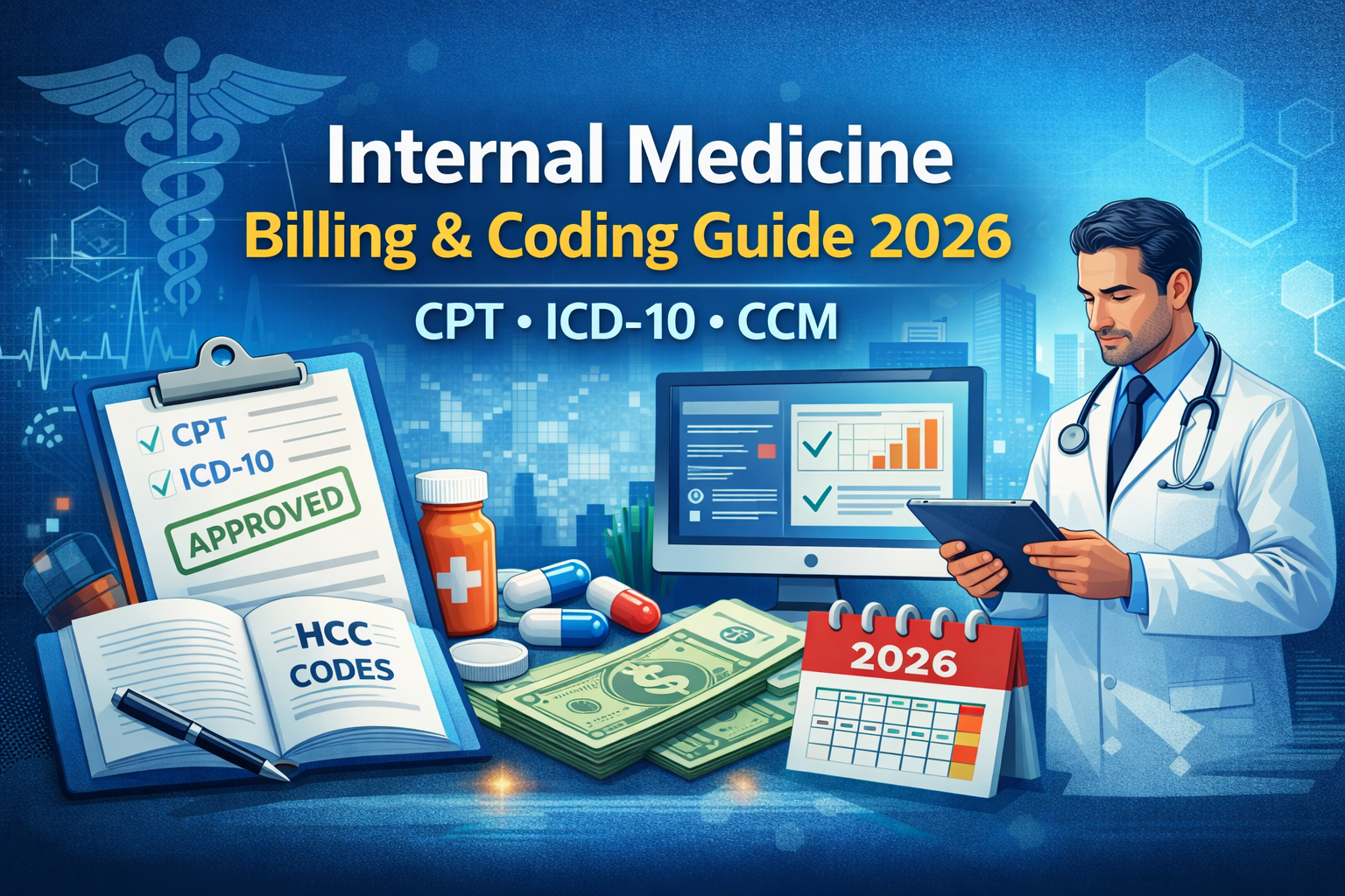 Internal Medicine Billing & Coding Guide 2026 – CPT, CCM